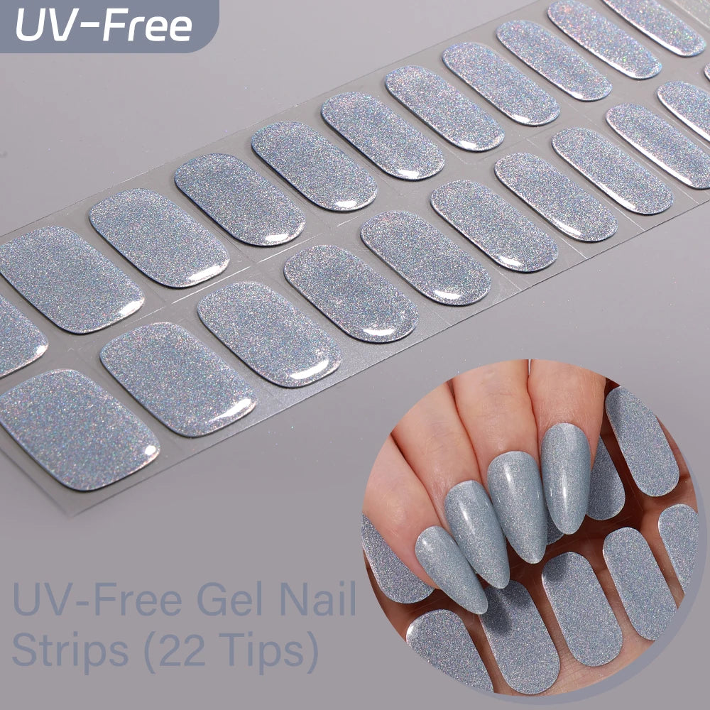 Sakura Ombré – 22-Tip UV-Free Gel Nail Strips