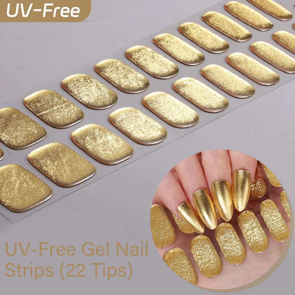 Sakura Ombré – 22-Tip UV-Free Gel Nail Strips